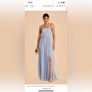 Dusty Blue Bridesmaid Dress